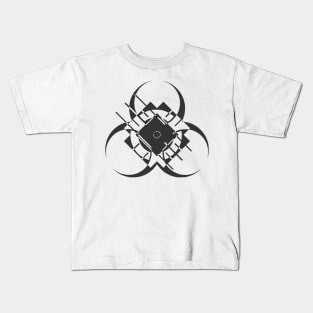 Retro Futuristic Virus Kids T-Shirt